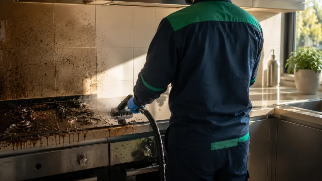 Remise en état complète d'un appartement après un locataire indélicat par VIK'CLEAN
